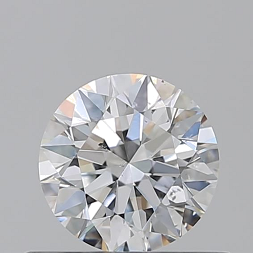 0.54 carat F-SI1 Excellent cut Natūralus Round Deimantas (1)