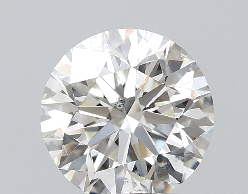 0.56 carat I-SI1 Excellent cut Natūralus Round Deimantas (1)