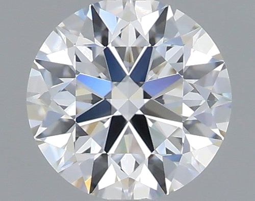 0.5 carat F-VVS1 Excellent cut Natūralus Round Deimantas (1)