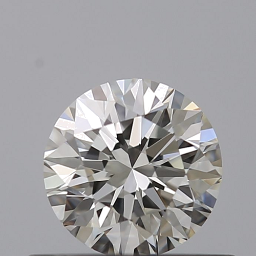 0.5 carat H-VVS1 Excellent cut Natūralus Round Deimantas (1)