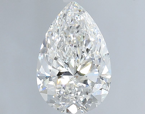 1.5 carat F-VS2 Natūralus Pear Deimantas (1)