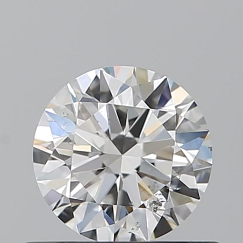 0.6 carat G-SI2 Excellent cut Natūralus Round Deimantas (1)