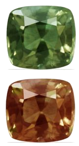 0.35 carat GREEN Cushion Alexandrite (1)