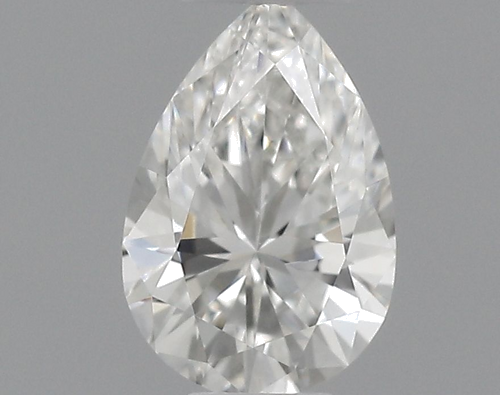 0.27 carat F-VVS1 Natūralus Pear Deimantas (1)