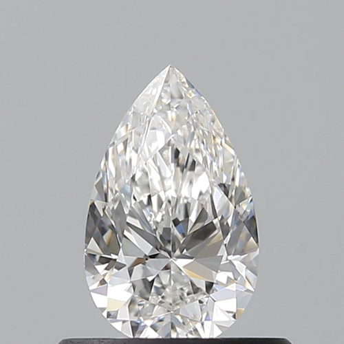 0.5 carat F-VS1 Natūralus Pear Deimantas (1)