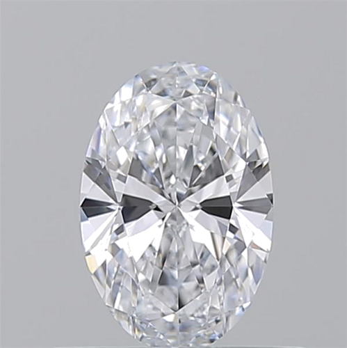 0.51 carat D-VVS1 Natūralus Oval Deimantas (1)