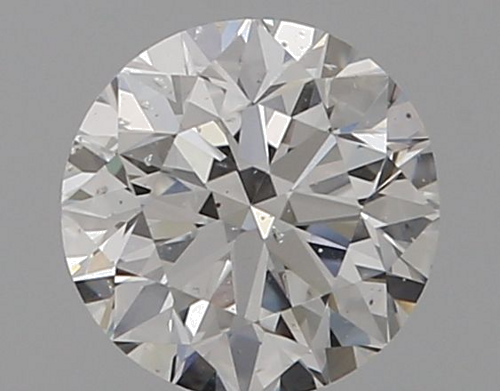 0.4 carat F-SI2 Very Good cut Natūralus Round Deimantas (1)