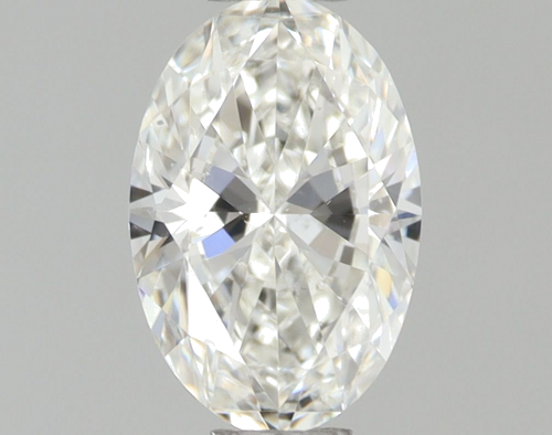 0.5 carat I-SI1 Natūralus Oval Deimantas (1)