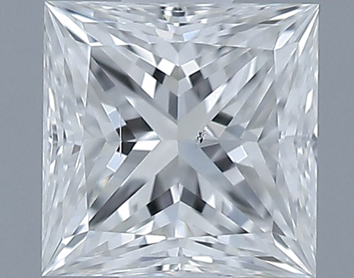0.5 carat H-SI1 Natūralus Princess Deimantas (1)