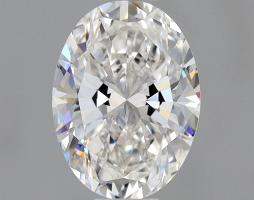 0.5 carat F-VVS2 Natūralus Oval Deimantas (1)