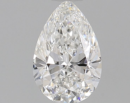 0.42 carat F-VVS2 Natūralus Pear Deimantas (1)