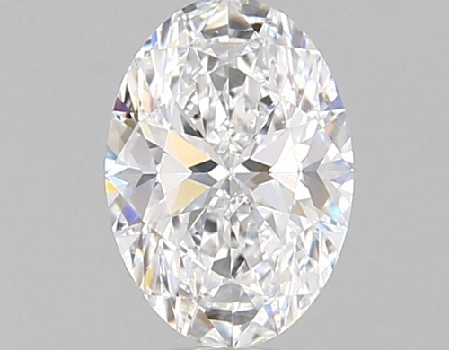 0.55 carat D-VS1 Natūralus Oval Deimantas (1)
