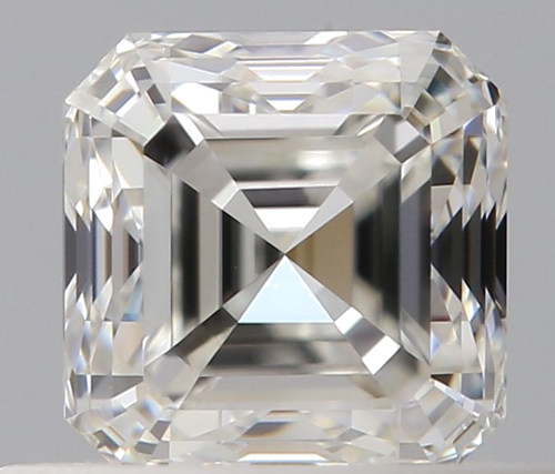 0.5 carat H-VS1 Natūralus Asscher Deimantas (1)