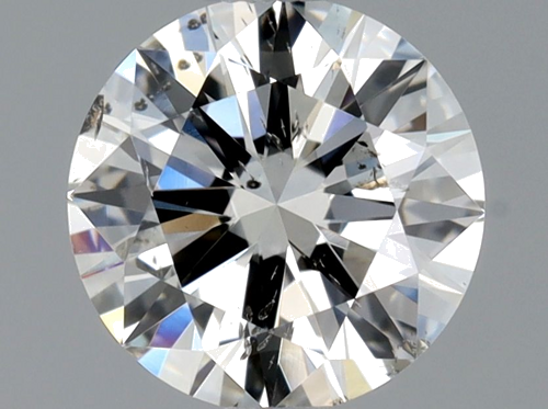 0.66 carat H-SI2 Excellent cut Natūralus Round Deimantas (1)