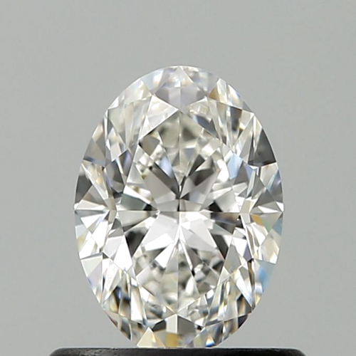 0.63 carat G-VVS1 Natūralus Oval Deimantas (1)