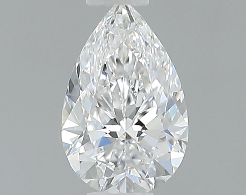 0.3 carat D-VVS1 Natūralus Pear Deimantas (1)