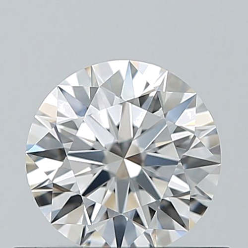 0.53 carat F-VVS2 Excellent cut Natūralus Round Deimantas (1)
