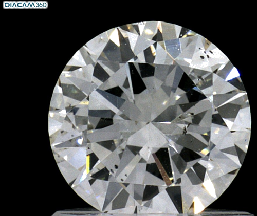 0.81 carat I-SI2 Very Good cut Natūralus Round Deimantas (1)