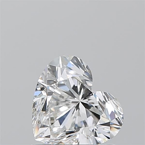 0.92 carat E-VS2 Natūralus Heart Deimantas (1)