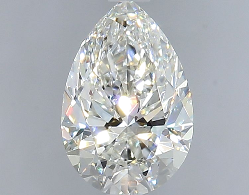 0.9 carat I-VVS1 Natūralus Pear Deimantas (1)