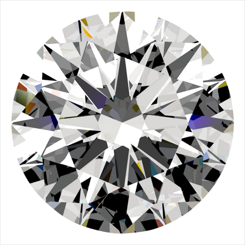 0.3 carat E-VS1 Excellent cut Natūralus Round Deimantas (1)