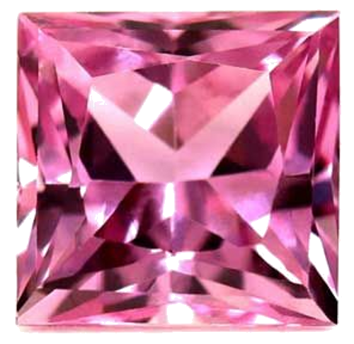 0.69 carat PINK Square Safyras (1)