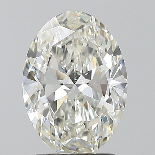 2.01 carat I-SI1 Natūralus Oval Deimantas (1)