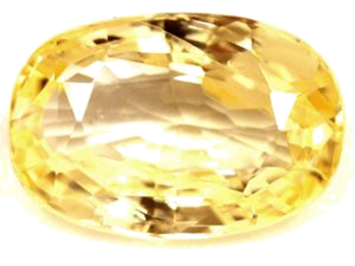 3.99 carat YELLOW Oval Safyras (1)