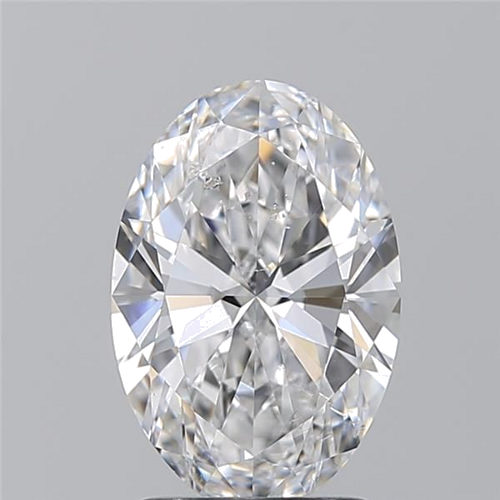 1.81 carat D-SI2 Natūralus Oval Deimantas (1)