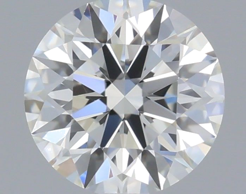 0.43 carat I-VVS1 Excellent cut Natūralus Round Deimantas (1)