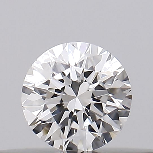 0.16 carat F-VVS1 Excellent cut Natūralus Round Deimantas (1)