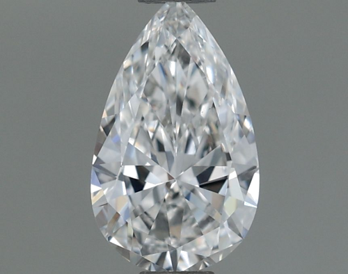 0.5 carat E-VS2 Natūralus Pear Deimantas (1)