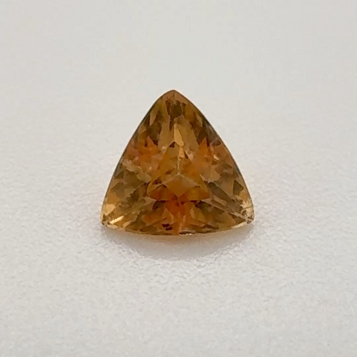 0.47 carat ORANGE Trilliant Topaz (1)