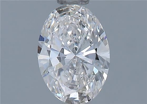 0.54 carat H-VVS2 Natūralus Oval Deimantas (1)