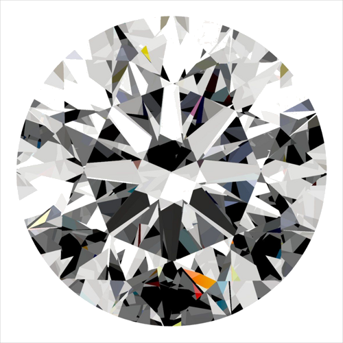 0.3 carat F-VS2 Excellent cut Natūralus Round Deimantas (1)