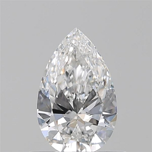 0.53 carat E-VVS2 Natūralus Pear Deimantas (1)