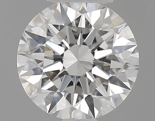 0.46 carat F-VVS1 Excellent cut Natūralus Round Deimantas (1)