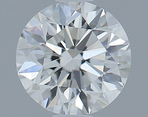 0.5 carat H-VVS1 Excellent cut Natūralus Round Deimantas (1)