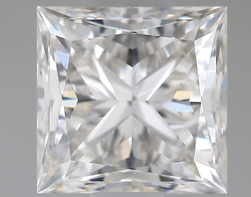 0.52 carat G-VVS2 Natūralus Princess Deimantas (1)