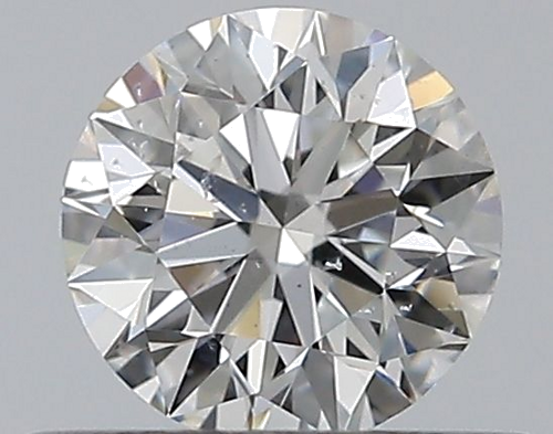0.38 carat F-SI2 Excellent cut Natūralus Round Deimantas (1)