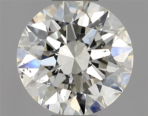 0.5 carat J-SI2 Excellent cut Natūralus Round Deimantas (1)