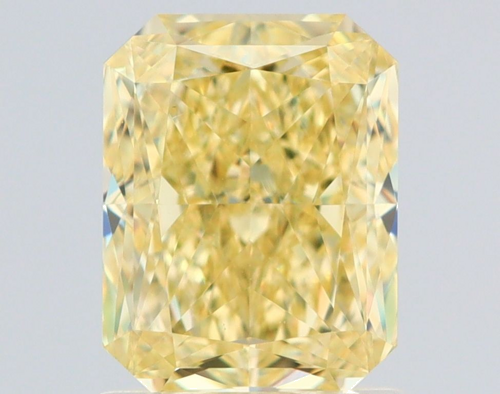 1.42 carat Fancy Yellow-VS1 Natūralus Radiant Deimantas (1)