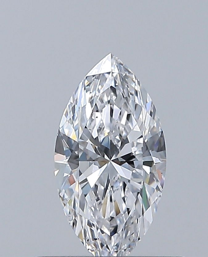 0.5 carat D-SI1 Natūralus Marquise Deimantas (1)