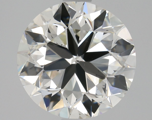 2.01 carat K-VS2 Very Good cut Natūralus Round Deimantas (1)