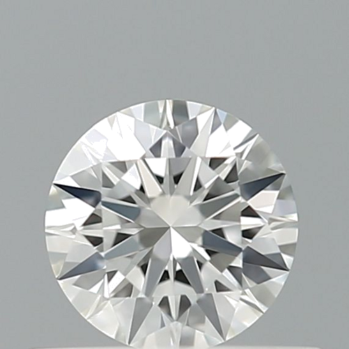 0.38 carat F-VVS1 Excellent cut Natūralus Round Deimantas (1)