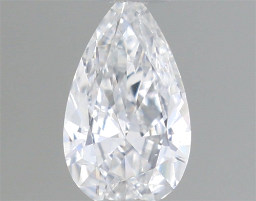 0.29 carat D-VVS2 Natūralus Pear Deimantas (1)