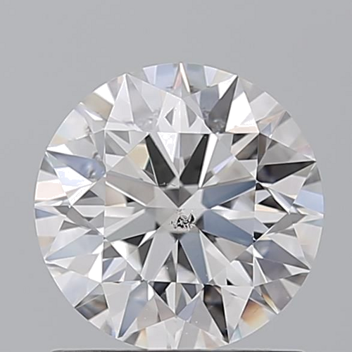 1.21 carat E-SI2 Excellent cut Natūralus Round Deimantas (1)