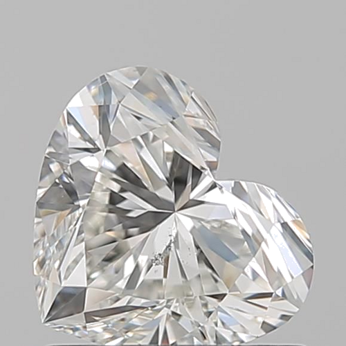 0.9 carat I-SI1 Natūralus Heart Deimantas (1)