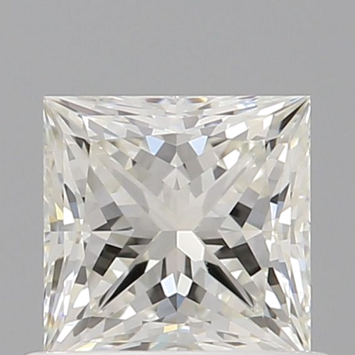 0.62 carat I-VVS2 Natūralus Princess Deimantas (1)