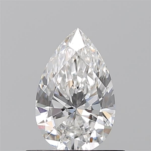0.54 carat F-VS2 Natūralus Pear Deimantas (1)